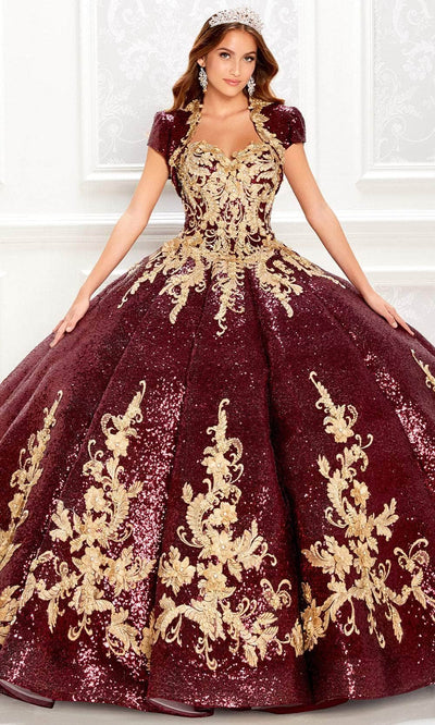 Princesa by Ariana Vara PR22030 - Sequin Strapless Ball Gown Quinceanera Dresses