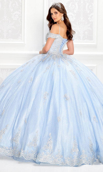 Princesa by Ariana Vara PR22032 - Cold Shoulder V-Neck Ball Gown Quinceanera Dresses