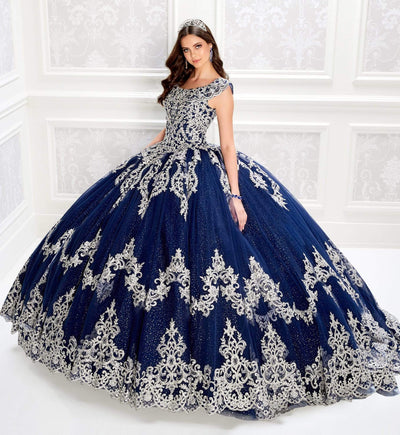 Princesa by Ariana Vara - PR22035 Scoop Neck Ball Gown Quinceanera Dresses