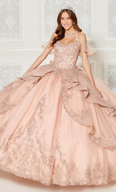 Princesa by Ariana Vara PR30118 - Applique Sweetheart Ballgown Quinceanera Dresses