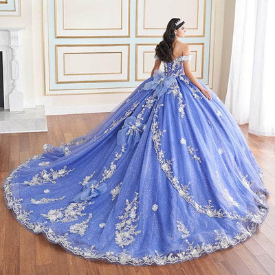 Princesa by Ariana Vara PR30178 - Floral Embellished Off-Shoulder Ball Gown Quinceanera Dresses