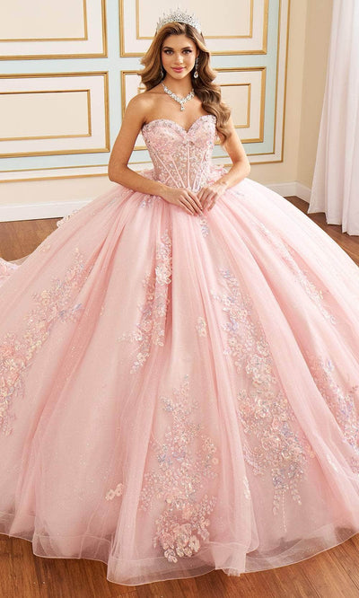 Princesa by Ariana Vara PR30199 - Sweetheart Embellished Corset Ballgown Quinceanera Dresses