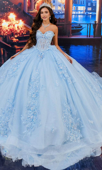 Princesa by Ariana Vara PR30199 - Sweetheart Embellished Corset Ballgown Quinceanera Dresses
