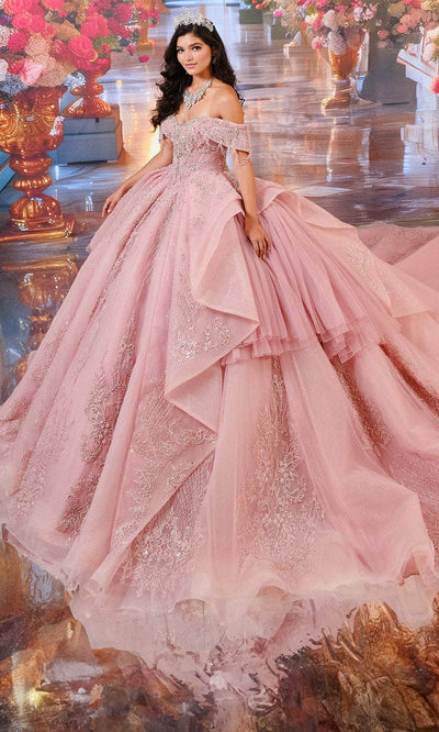 Princesa by Ariana Vara PR70105 - Sweetheart Ballgown with Matching Necklace Quinceanera Dresses