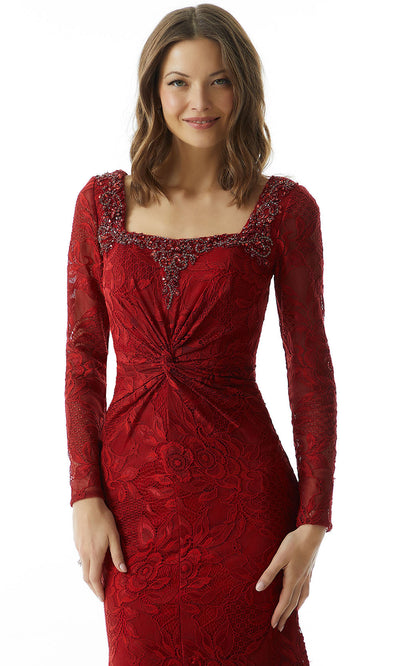 MGNY By Mori Lee 73020 - Lace Mermaid Evening Dress Mother Of The Bride Dresses