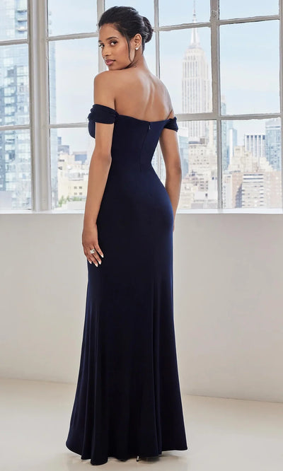 MGNY By Mori Lee 73134 - Sweetheart Sheath Gown with Beaded Brooch Prom Dresses