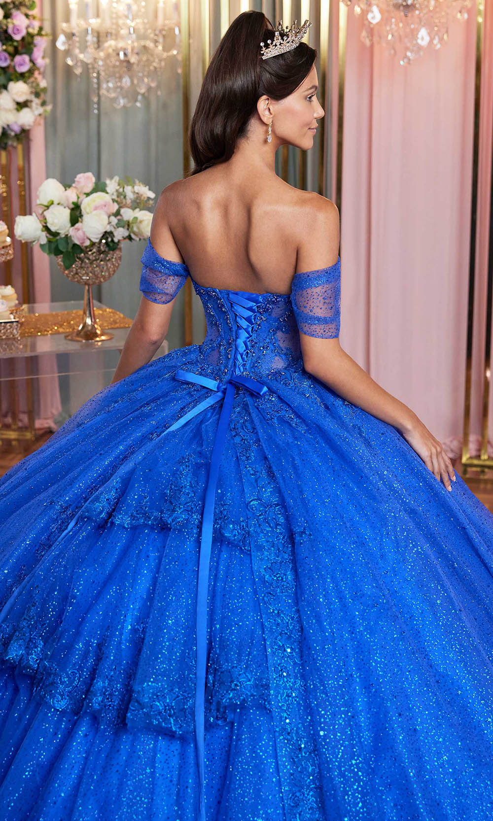 Vizcaya by Mori Lee 89502 - Lace Applique Corset Tulle Ballgown Quinceanera Dresses