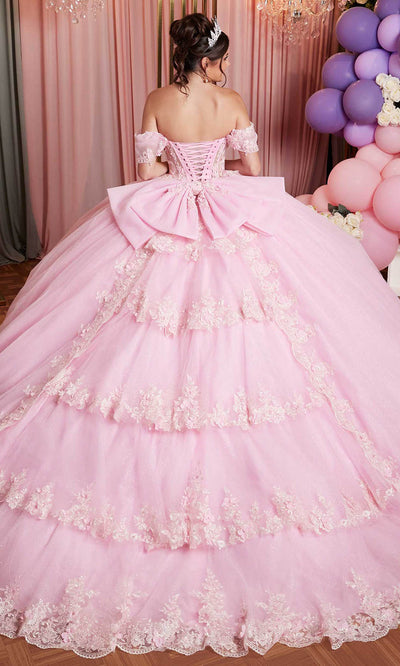 Vizcaya by Mori Lee 89509 - Tiered Back Sweetheart Quinceanera Gown Ball Gowns