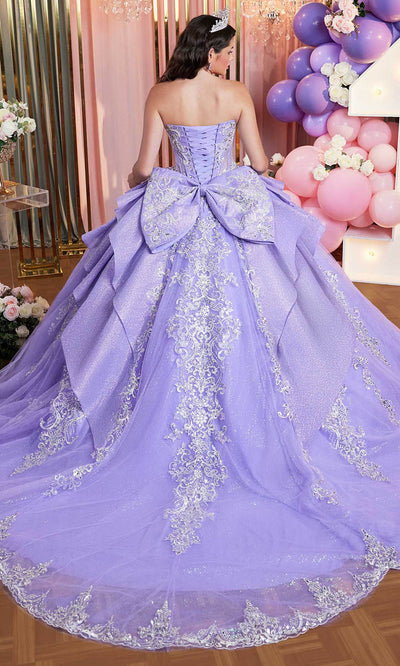 Vizcaya by Mori Lee 89511 - Corset Peplum Overlay Quinceanera Gown Ball Gowns