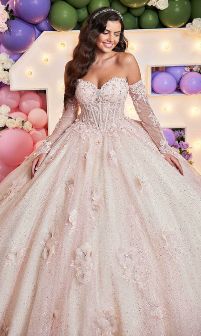 Vizcaya by Mori Lee 89512 - Strapless Embroidered Tulle Ballgown Ball Gowns