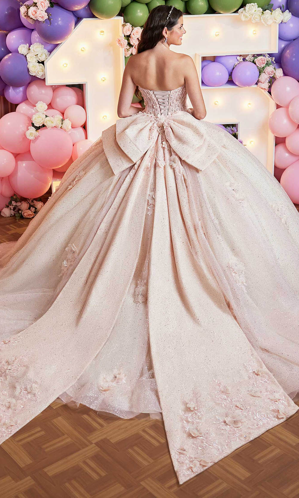 Vizcaya by Mori Lee 89512 - Strapless Embroidered Tulle Ballgown Ball Gowns