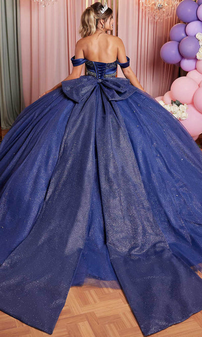 Vizcaya by Mori Lee 89515 - Satin Drape Sweetheart Quinceanera Gown Ball Gowns