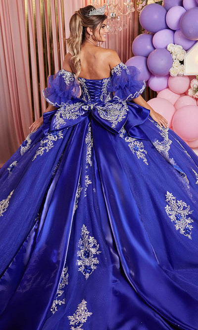 Vizcaya by Mori Lee 89526 - Puff Sleeve Embroidered Tulle Ballgown Ball Gowns