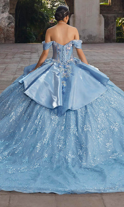 Vizcaya by Mori Lee 89539 - Sweetheart Peplum Quinceanera Gown Ball Gowns