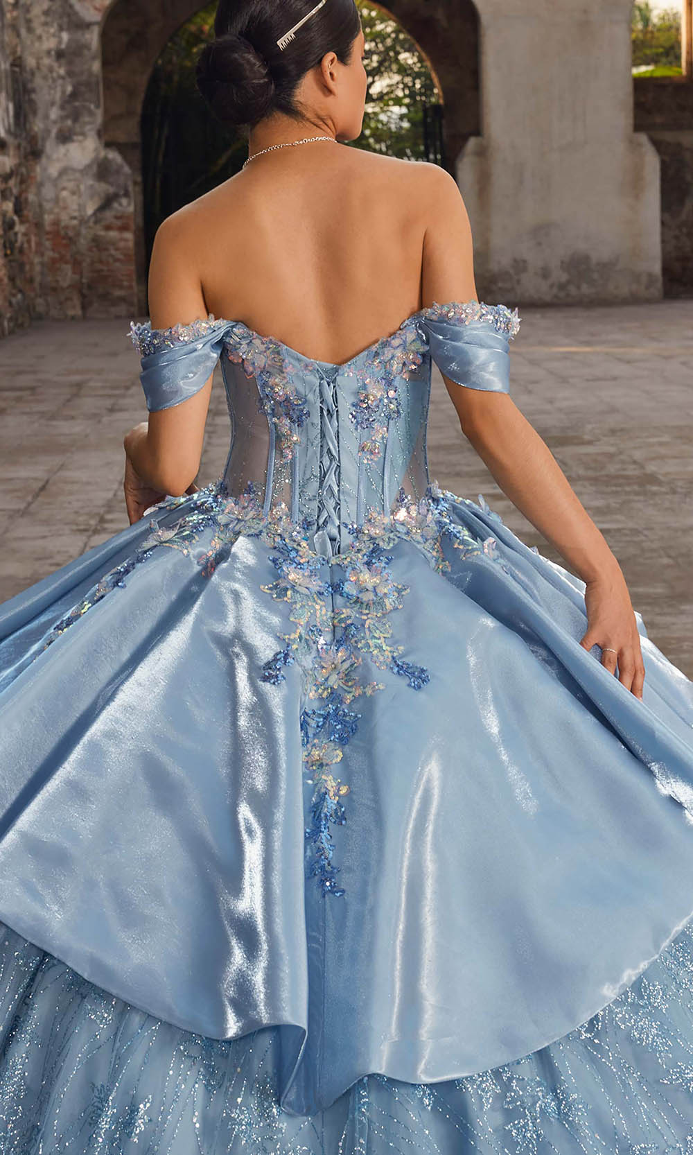 Vizcaya by Mori Lee 89539 - Sweetheart Peplum Quinceanera Gown Ball Gowns