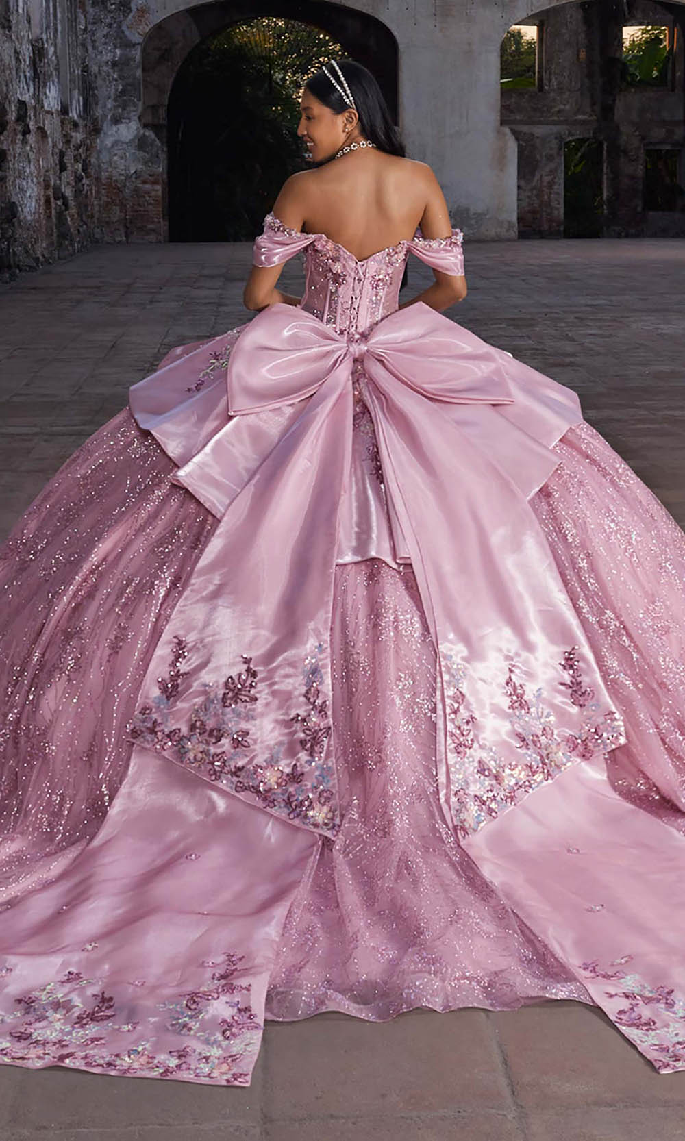 Vizcaya by Mori Lee 89539 - Sweetheart Peplum Quinceanera Gown Ball Gowns