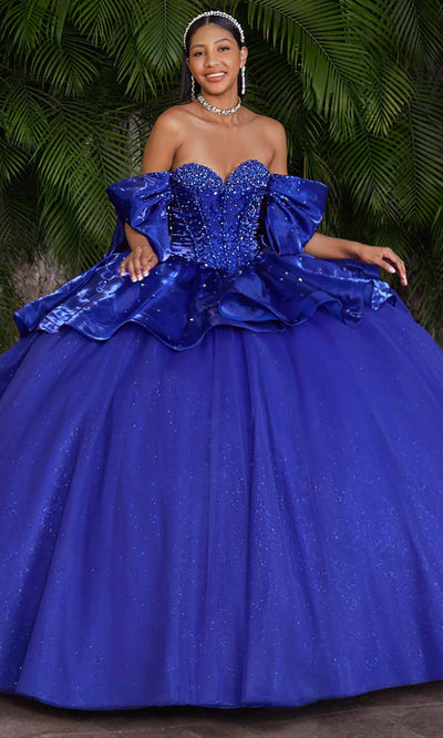 Vizcaya by Mori Lee 89540 - Crystal Beaded Strapless Ballgown Ball Gowns