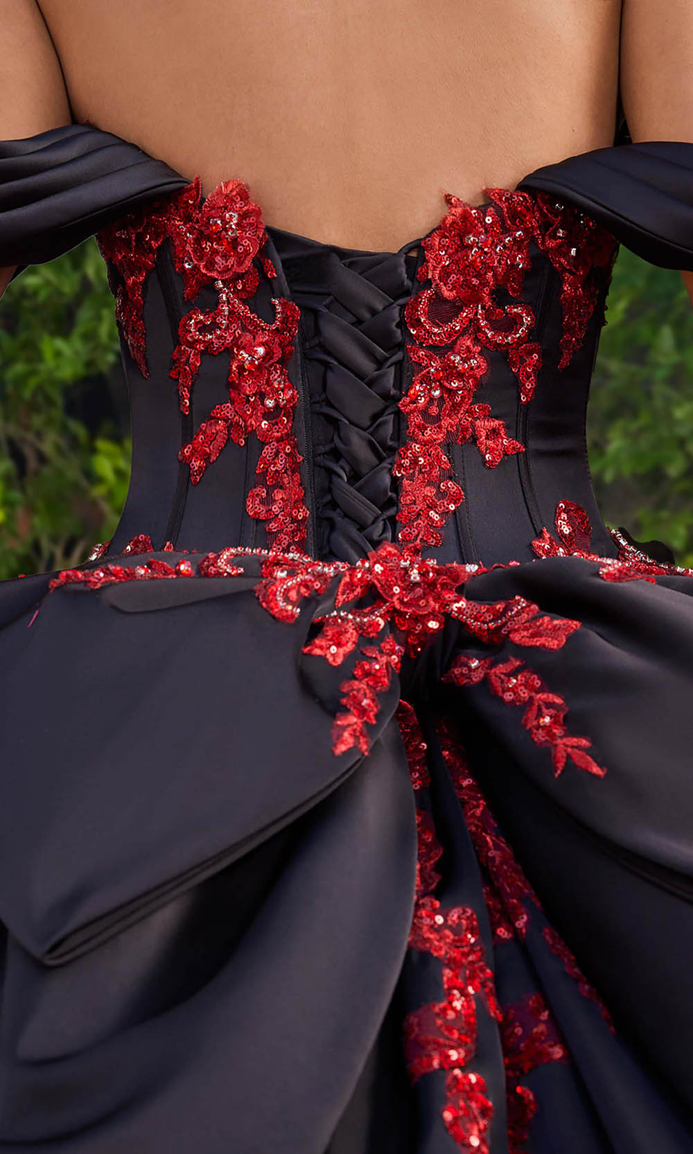 Vizcaya by Mori Lee 89544 - Sweetheart Embellished Glitter Tulle Gown Ball Gowns