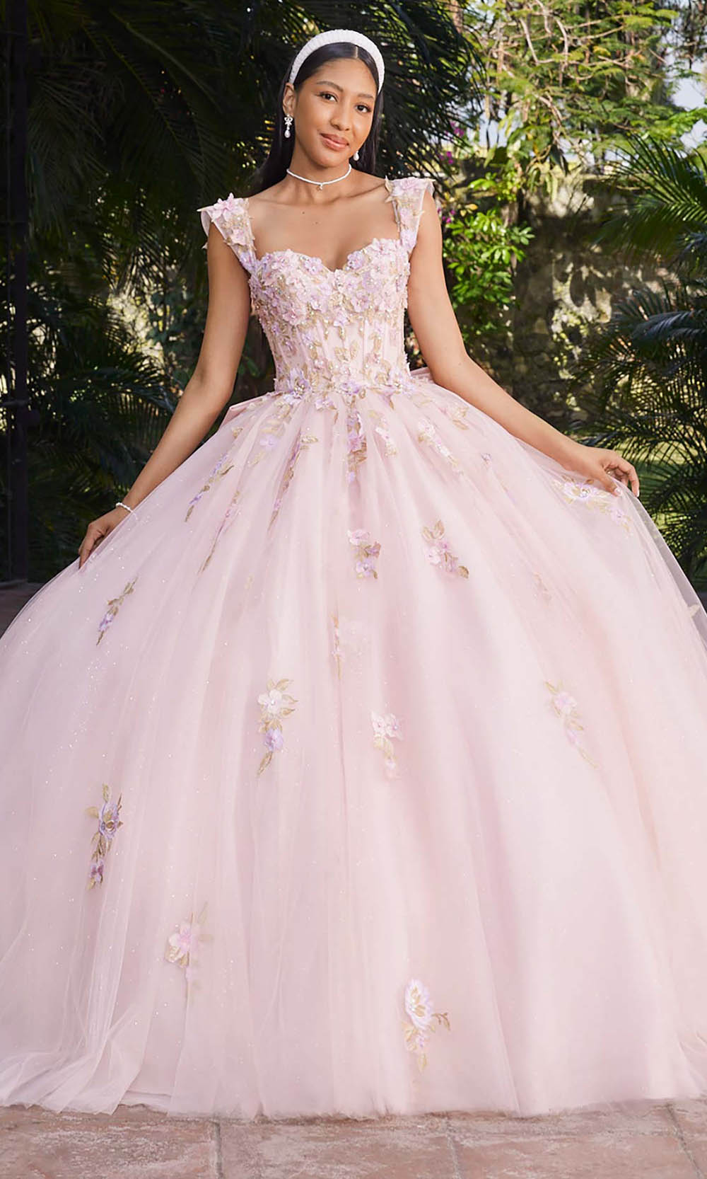 Vizcaya by Mori Lee 89550 - Sweetheart Bow Back Tulle Ballgown Quinceanera Dresses