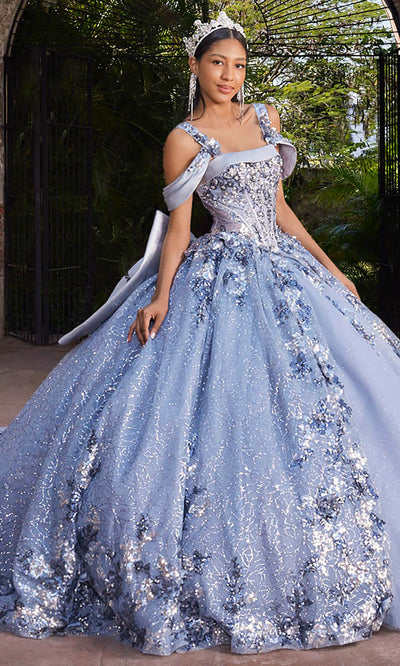 Vizcaya by Mori Lee 89552 - Corset Bodice Sequin Quinceanera Gown Ball Gowns