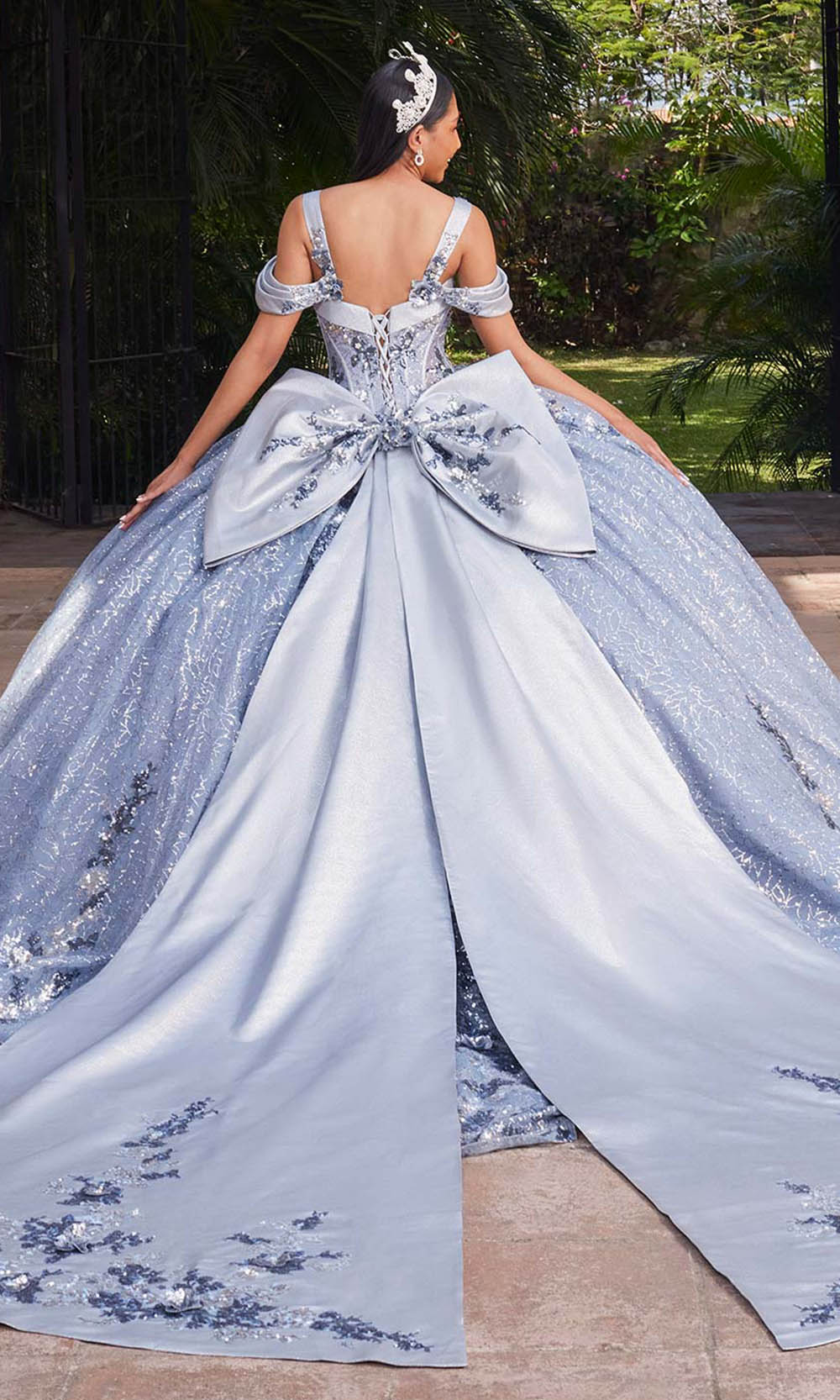 Vizcaya by Mori Lee 89552 - Corset Bodice Sequin Quinceanera Gown Ball Gowns