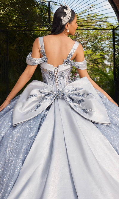 Vizcaya by Mori Lee 89552 - Corset Bodice Sequin Quinceanera Gown Ball Gowns