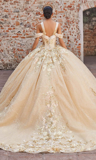 Vizcaya by Mori Lee 89552 - Corset Bodice Sequin Quinceanera Gown Ball Gowns