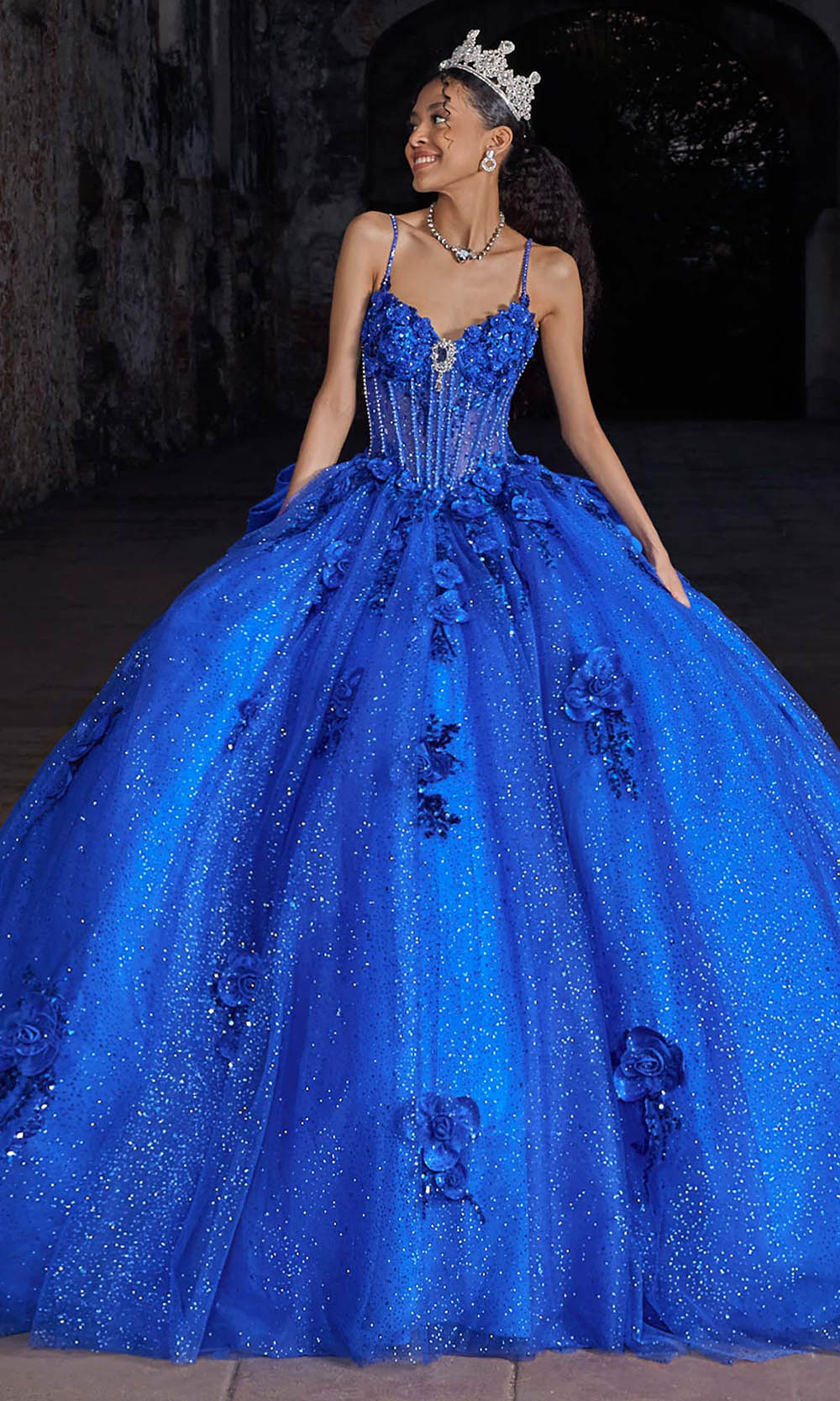 Vizcaya by Mori Lee 89553 - Sparkling Sweetheart Quinceanera Gown Ball Gowns