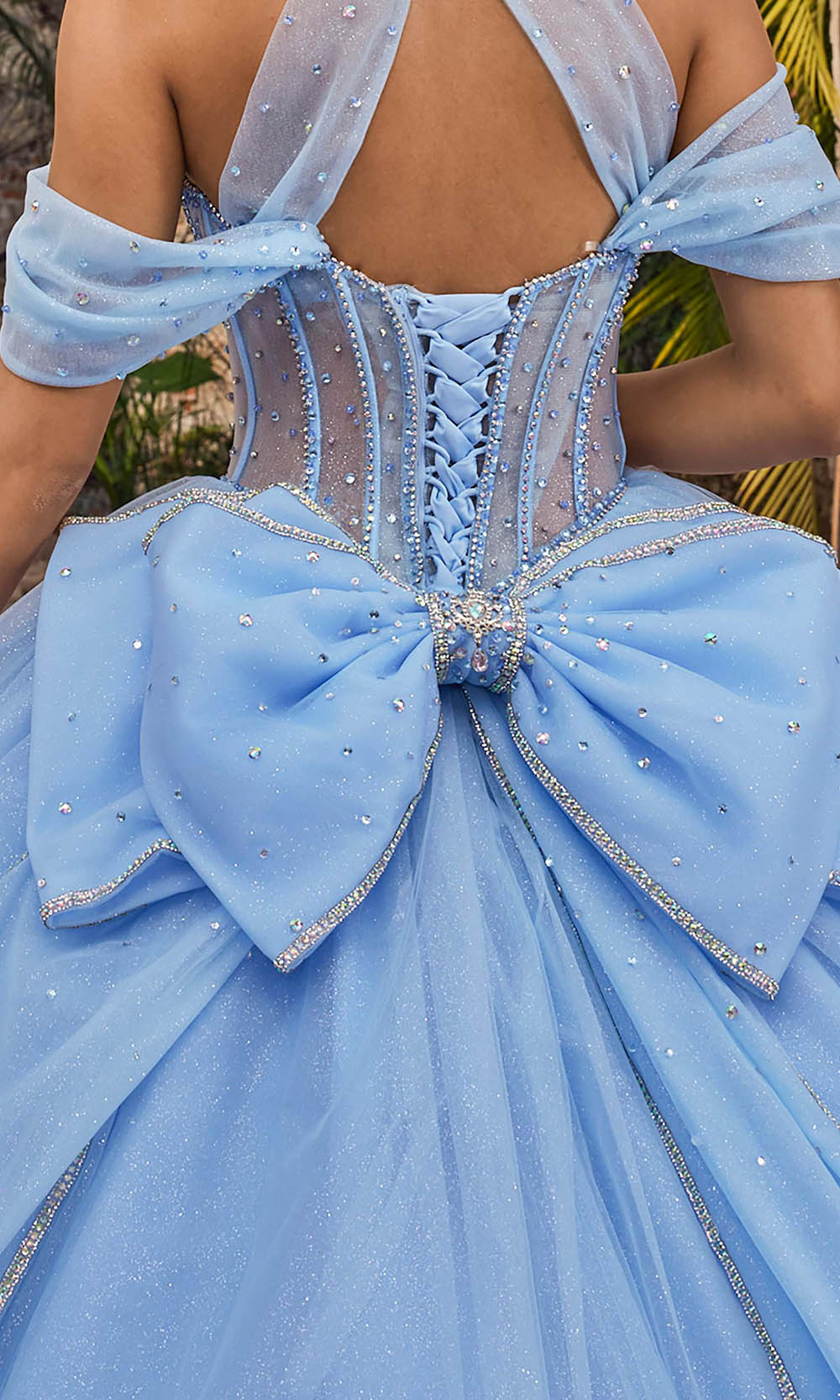 Vizcaya by Mori Lee 89554 - Peplum Overlay Sweetheart Ballgown Ball Gowns