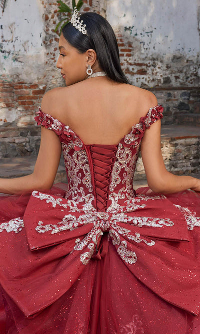 Vizcaya by Mori Lee 89556 - Off Shoulder Ballgown with Ruffle Skirt Ball Gowns