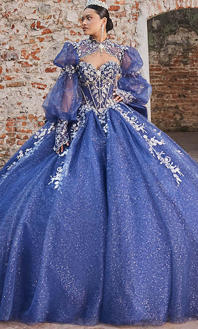 Vizcaya by Mori Lee 89563 - Sweetheart Basque Waist Ballgown with Bow Ball Gowns