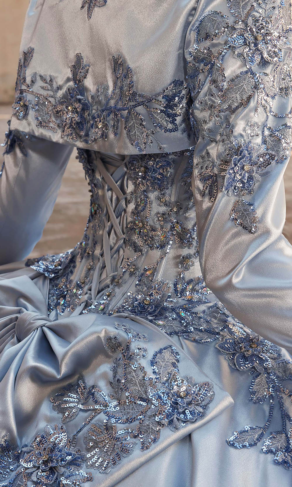 Vizcaya by Mori Lee 89564 - Beaded Sequin Ballgown with Bolero Ball Gowns