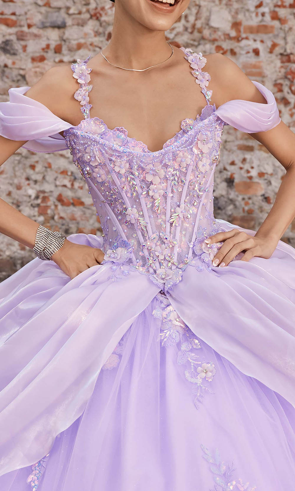 Vizcaya by Mori Lee 89565 - Sweetheart Draped Overlay Ballgown Ball Gowns