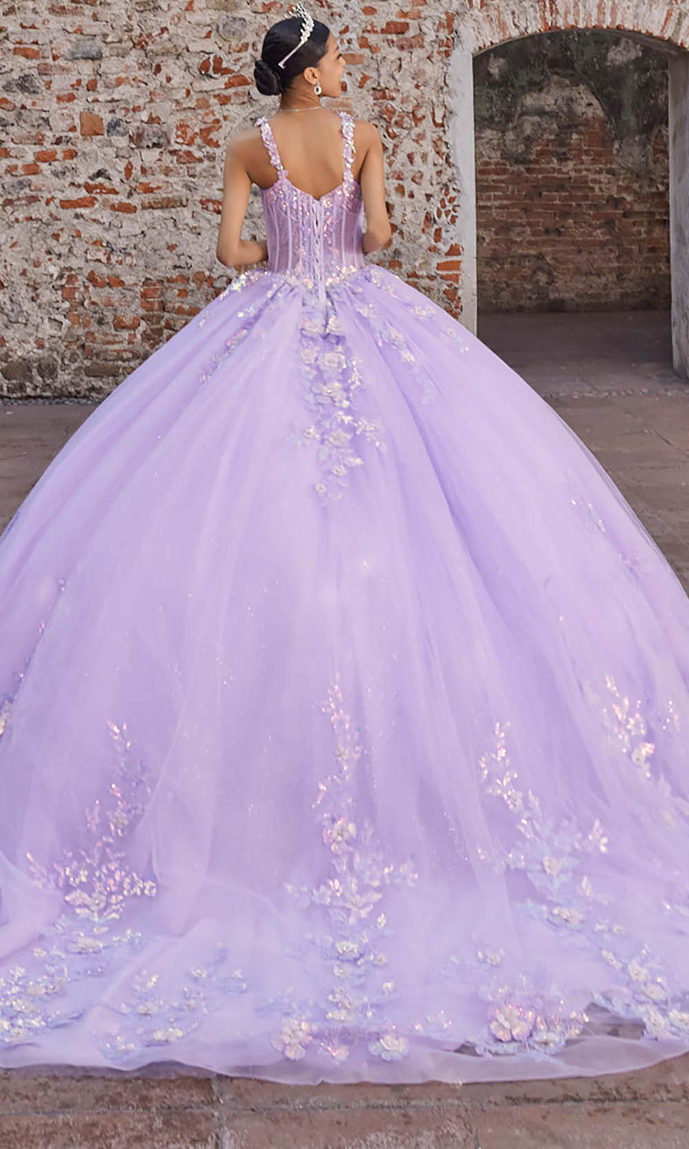 Vizcaya by Mori Lee 89565 - Sweetheart Draped Overlay Ballgown Ball Gowns