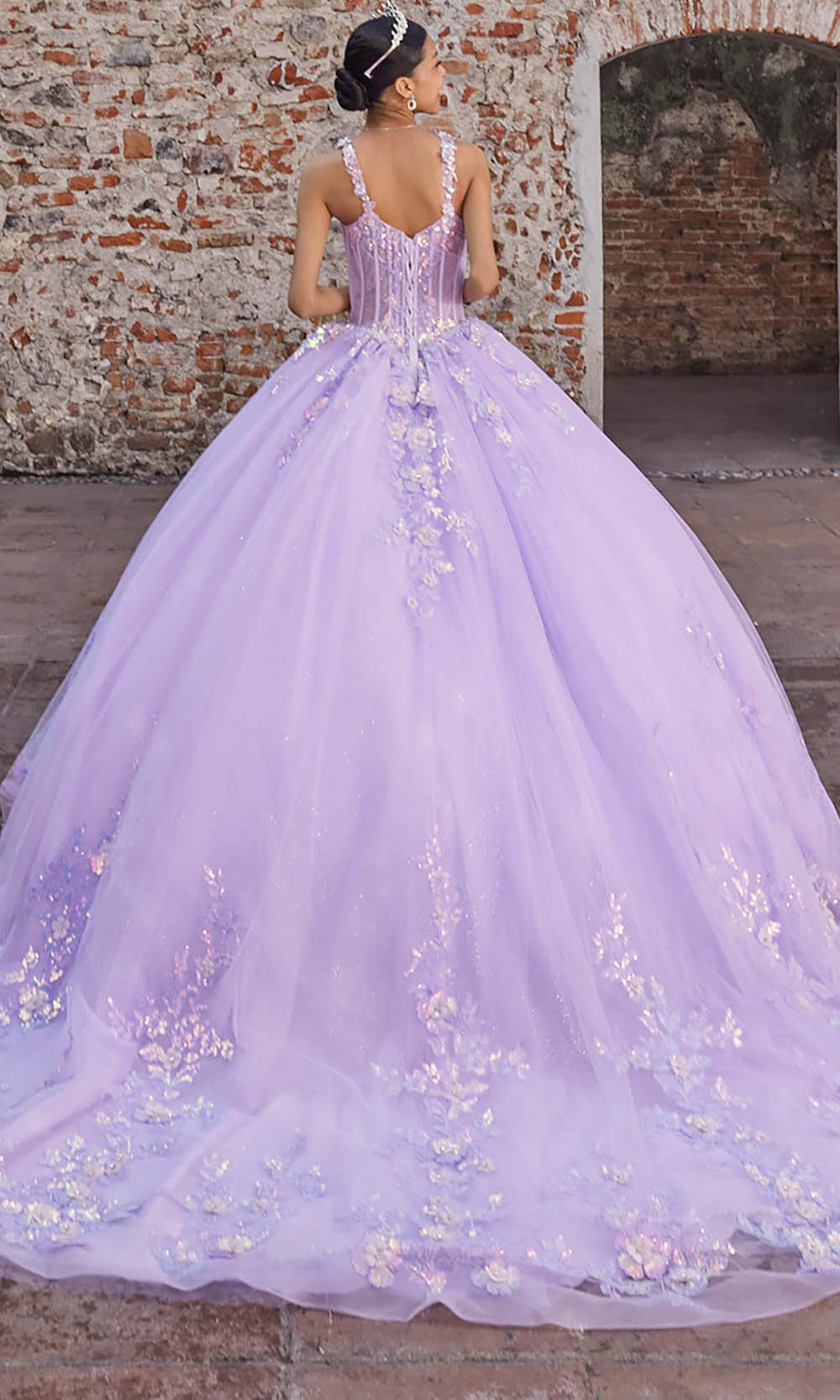 Vizcaya by Mori Lee 89565 - Sweetheart Draped Overlay Ballgown Ball Gowns