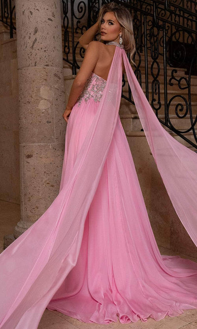 Rachel Allan 50362 - Beaded Bodice Chiffon A-line Gown Prom Dresses