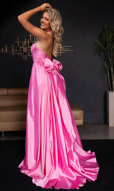 Rachel Allan 70689 - Halter A-Line Prom Gown Special Occasion Dresses