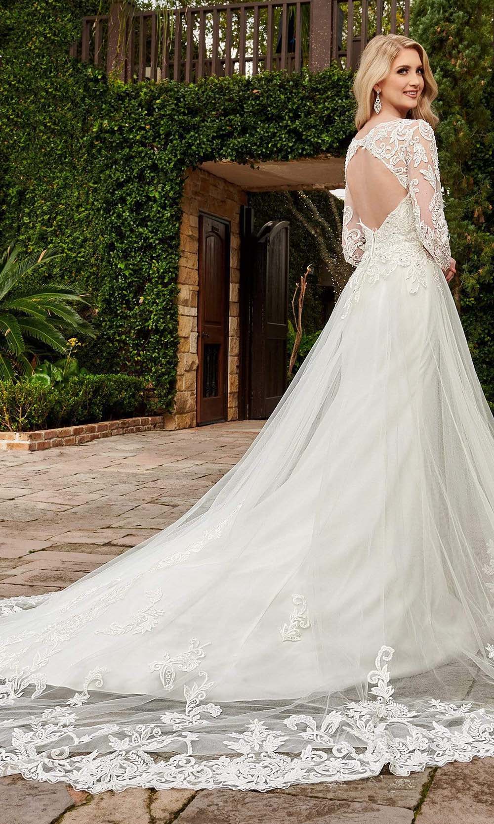 Rachel Allan - M786 Classic Tulle Embroidered Bridal Dress Bridal Dresses