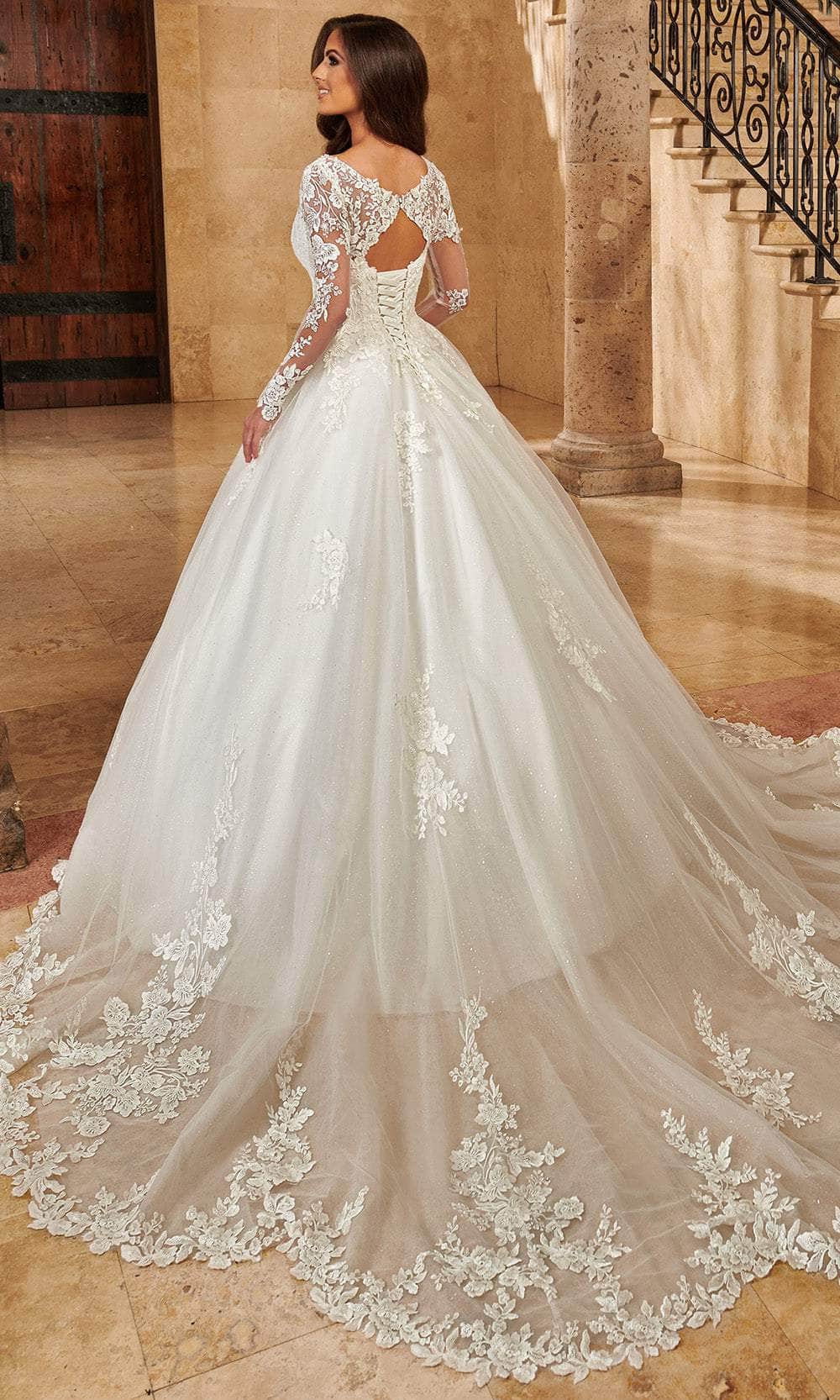 Rachel Allan MB4130 - Glitter Tulle A-line Bridal Gown Wedding Dresses