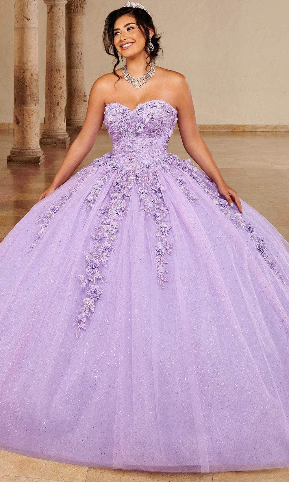 Rachel Allan MQ1092 - Sweetheart Quinceanera Gown with Cape Sleeve Ball Gowns