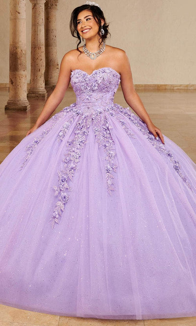 Rachel Allan MQ1092 - Sweetheart Quinceanera Gown with Cape Sleeve Ball Gowns
