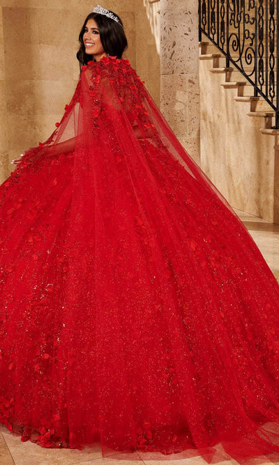 Rachel Allan MQ3075 - Sweetheart 3D Floral Ball Gown Ball Gowns