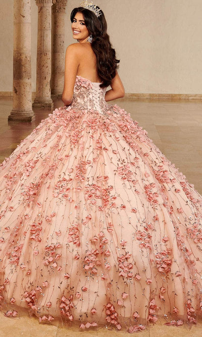 Rachel Allan MQ3075 - Sweetheart 3D Floral Ball Gown Ball Gowns