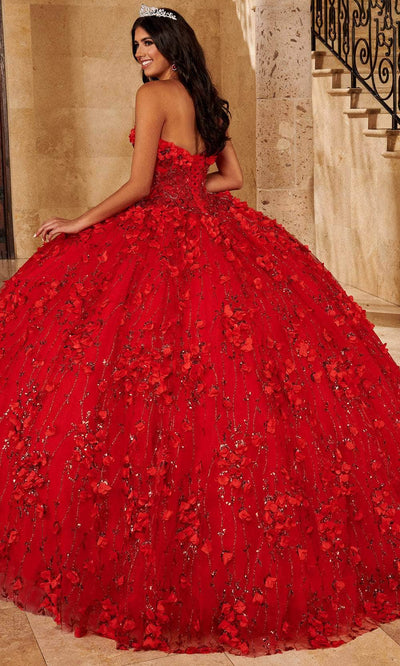 Rachel Allan MQ3075 - Sweetheart 3D Floral Ball Gown Ball Gowns