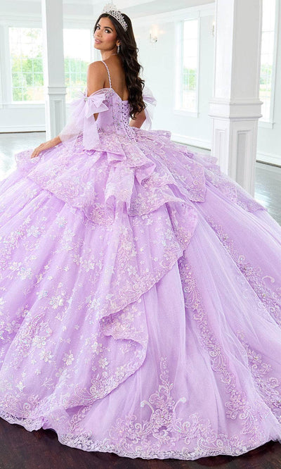 Rachel Allan RQ3147 - Cold Shoulder Beaded Applique Ballgown Ball Gowns