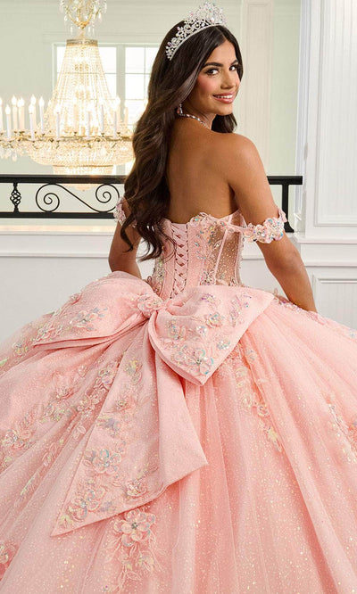 Rachel Allan RQ3154 - Sweetheart Neckline Floral Appliqued Ballgown Quinceanera Dresses