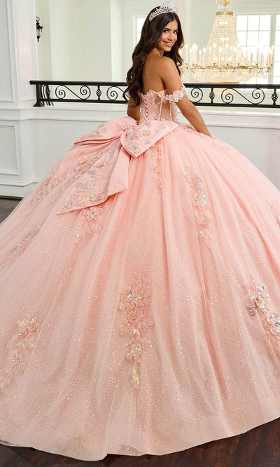 Rachel Allan RQ3154 - Sweetheart Neckline Floral Appliqued Ballgown Quinceanera Dresses