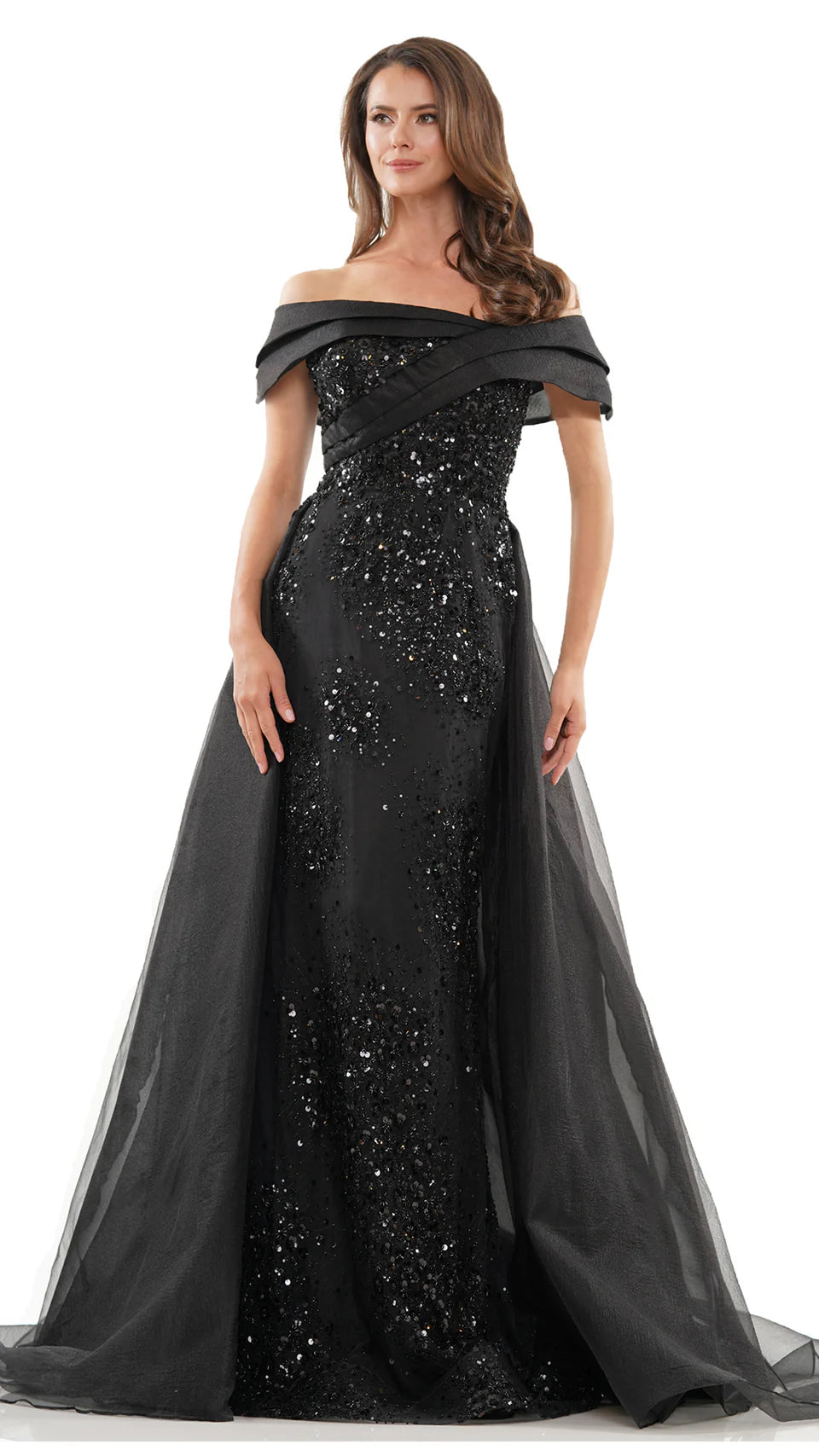 Rina di Montella RD2816 - Off-Shoulder Gown