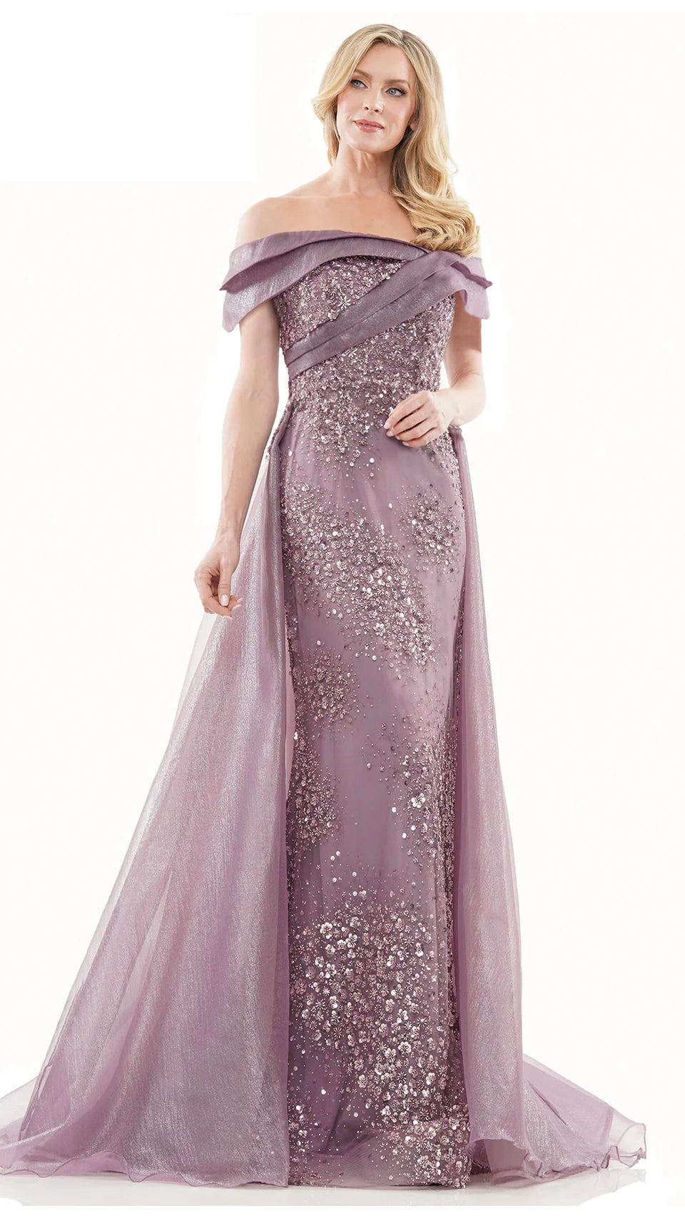 Rina di Montella RD2816 - Off-Shoulder Gown