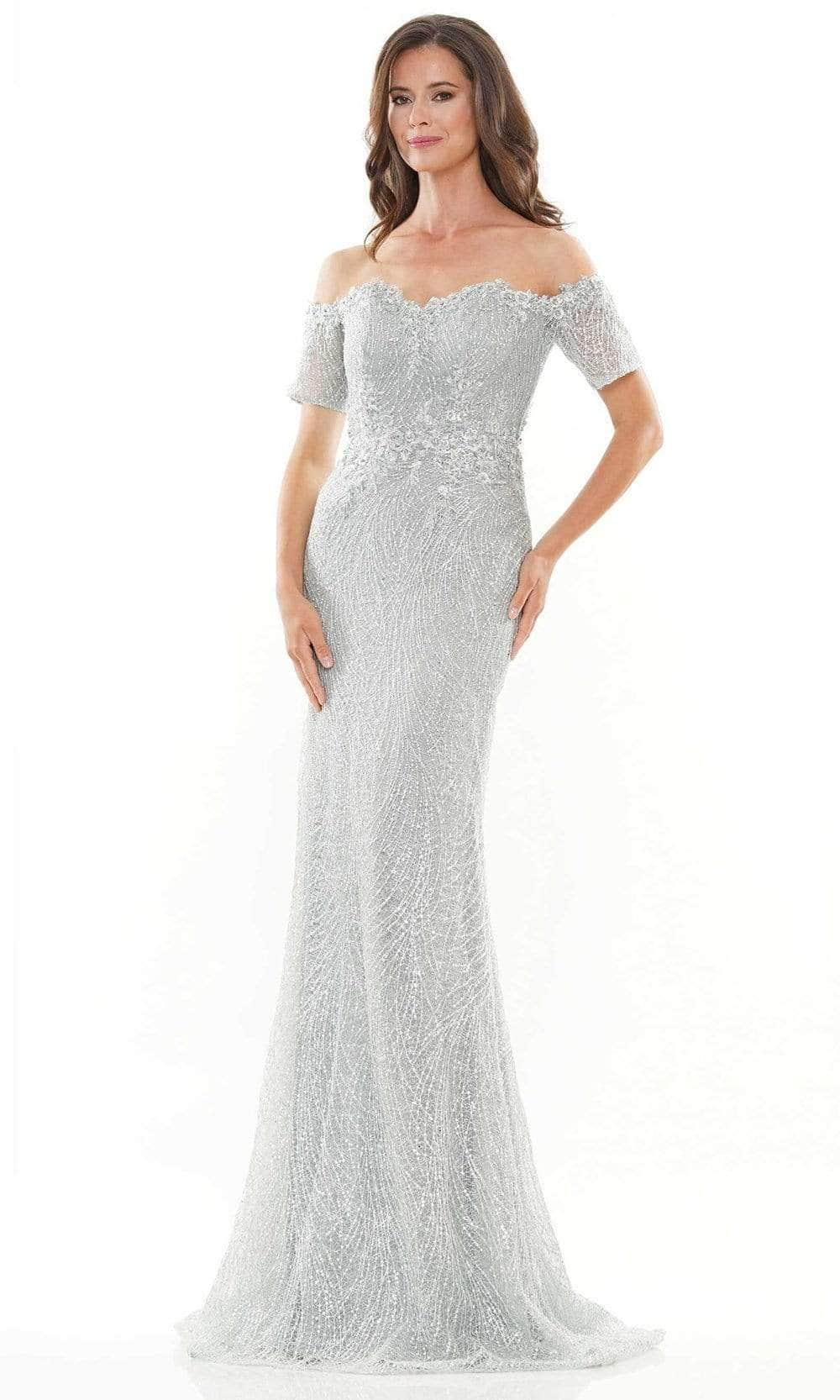 Rina Di Montella - Embellished Sweetheart Evening Dress RD2736 CCSALE 6 / Seaglass